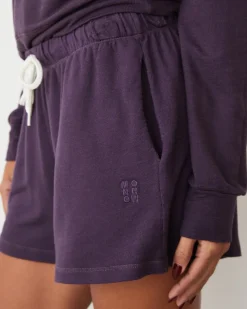 MONROW Supersoft Ultimate Short MIDNIGHTPLUM Best